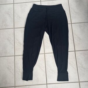 Like Black Drawstring Jogger Pants